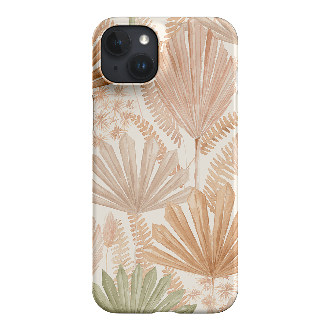 Golden Palm Printed Phone Cases iPhone 15 Plus / Snap by Cass Deller - The Dairy