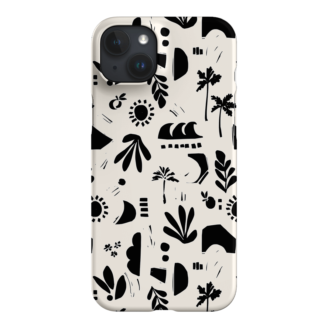 Inky Beach Printed Phone Cases iPhone 15 Plus / Snap by Charlie Taylor - The Dairy
