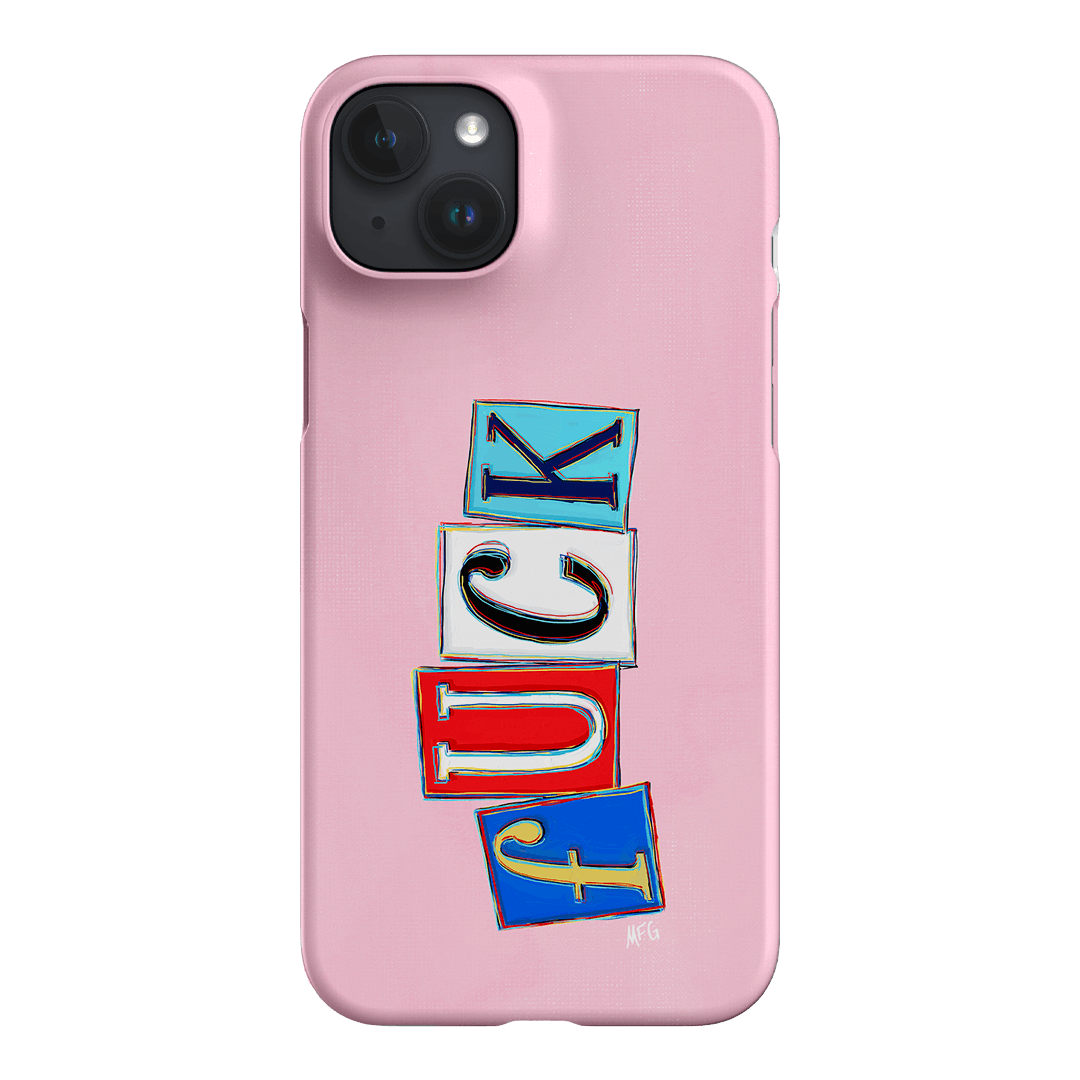 Lil Fcks Pink Printed Phone Cases iPhone 15 Plus / Snap by Margarbs Art - The Dairy