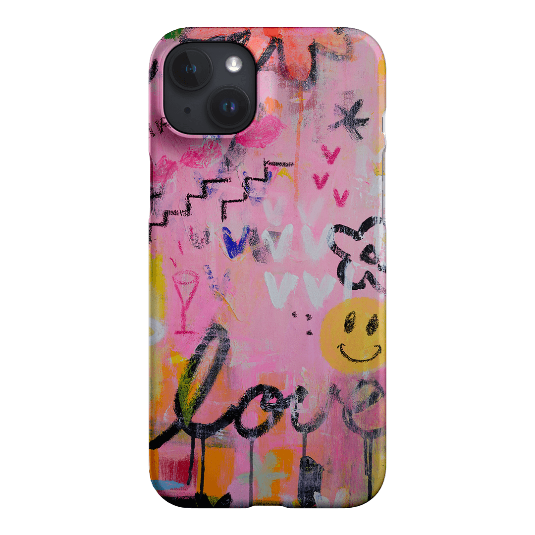 Love Smiles Printed Phone Cases iPhone 15 Plus / Snap by Jackie Green - The Dairy