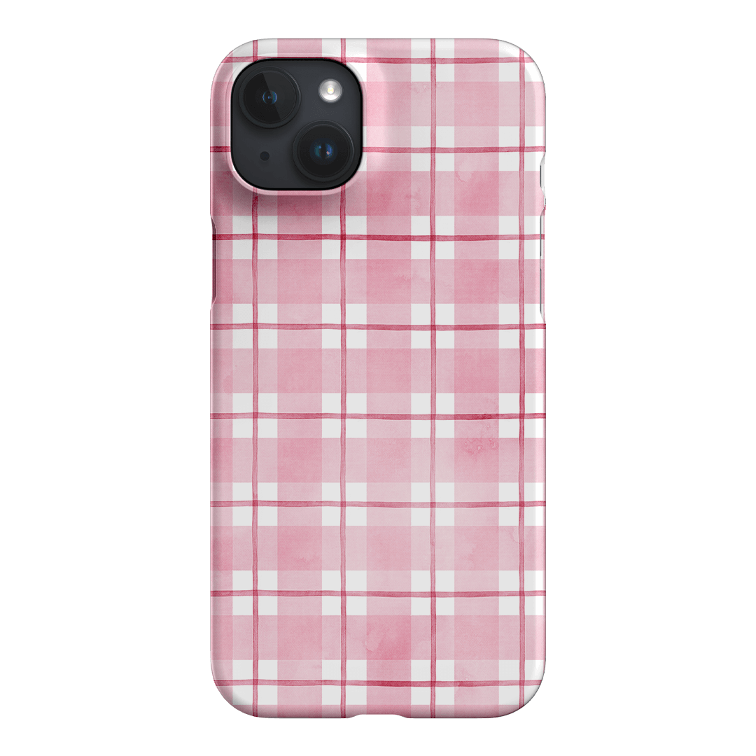 Musk Checker Printed Phone Cases iPhone 15 Plus / Snap by Oak Meadow - The Dairy