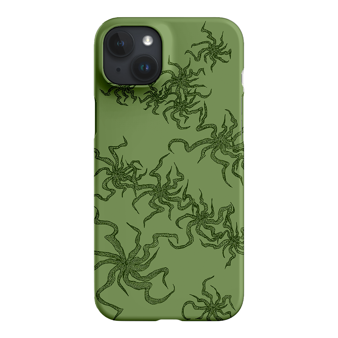 Night Moss Printed Phone Cases iPhone 15 Plus / Snap by Stormi Bree - The Dairy