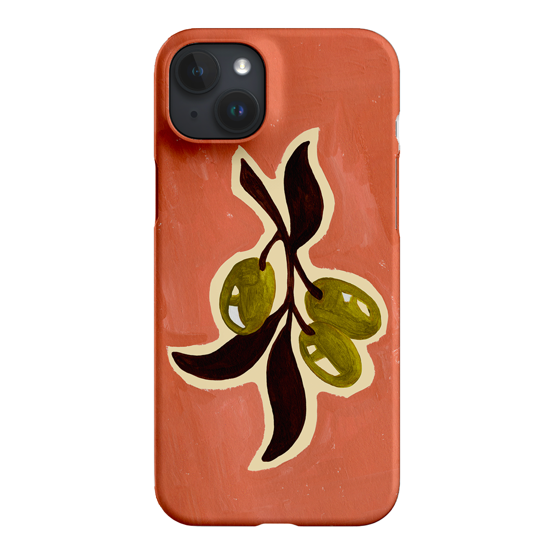 Olives Printed Phone Cases iPhone 15 Plus / Snap by Studio Bon - The Dairy