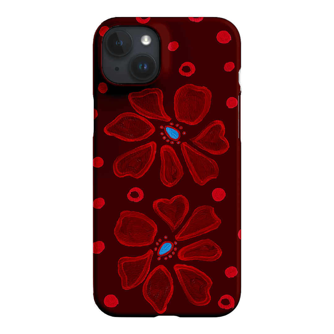 Painted Petal Rouge Printed Phone Cases iPhone 15 Plus / Snap by BG. Studio - The Dairy