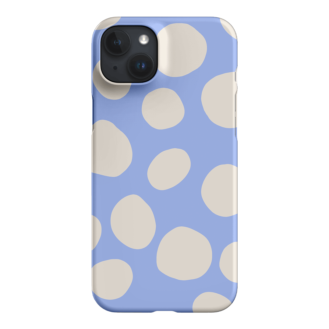 Pebbles Periwinkle Salt Printed Phone Cases iPhone 15 Plus / Snap by Veronica Tucker - The Dairy