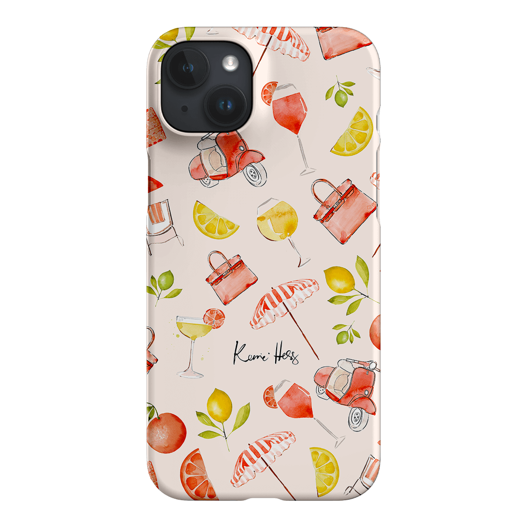 Positano Printed Phone Cases iPhone 15 Plus / Snap by Kerrie Hess - The Dairy