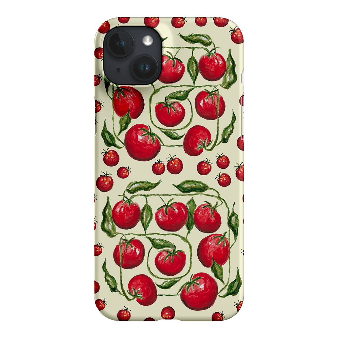 Red Tomatoes Printed Phone Cases iPhone 15 Plus / Snap by BG. Studio - The Dairy