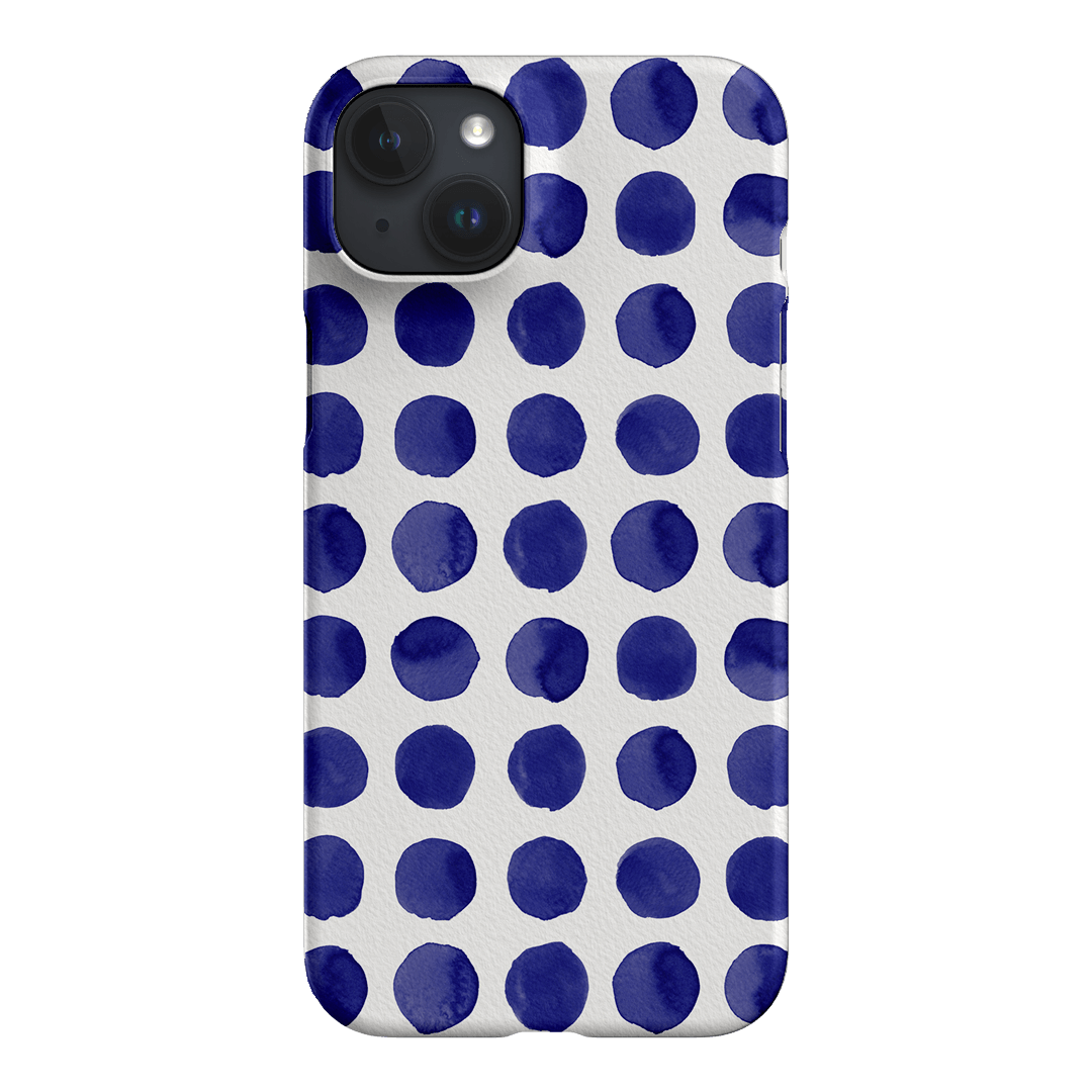 Spots in Blueberry Printed Phone Cases by The Dairy - The Dairy