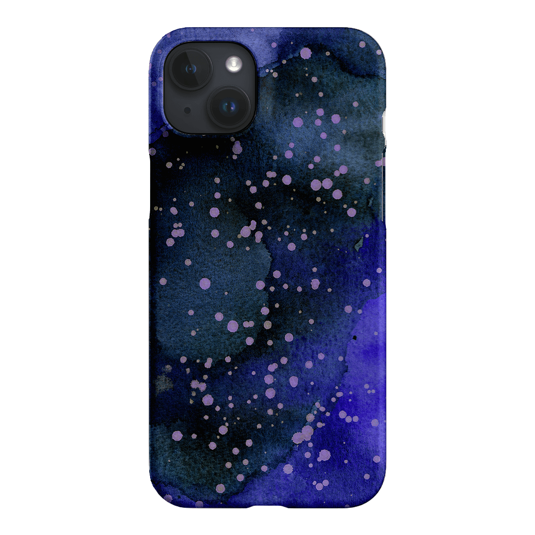Spotty Navy Printed Phone Cases iPhone 15 Plus / Snap by The Dairy - The Dairy