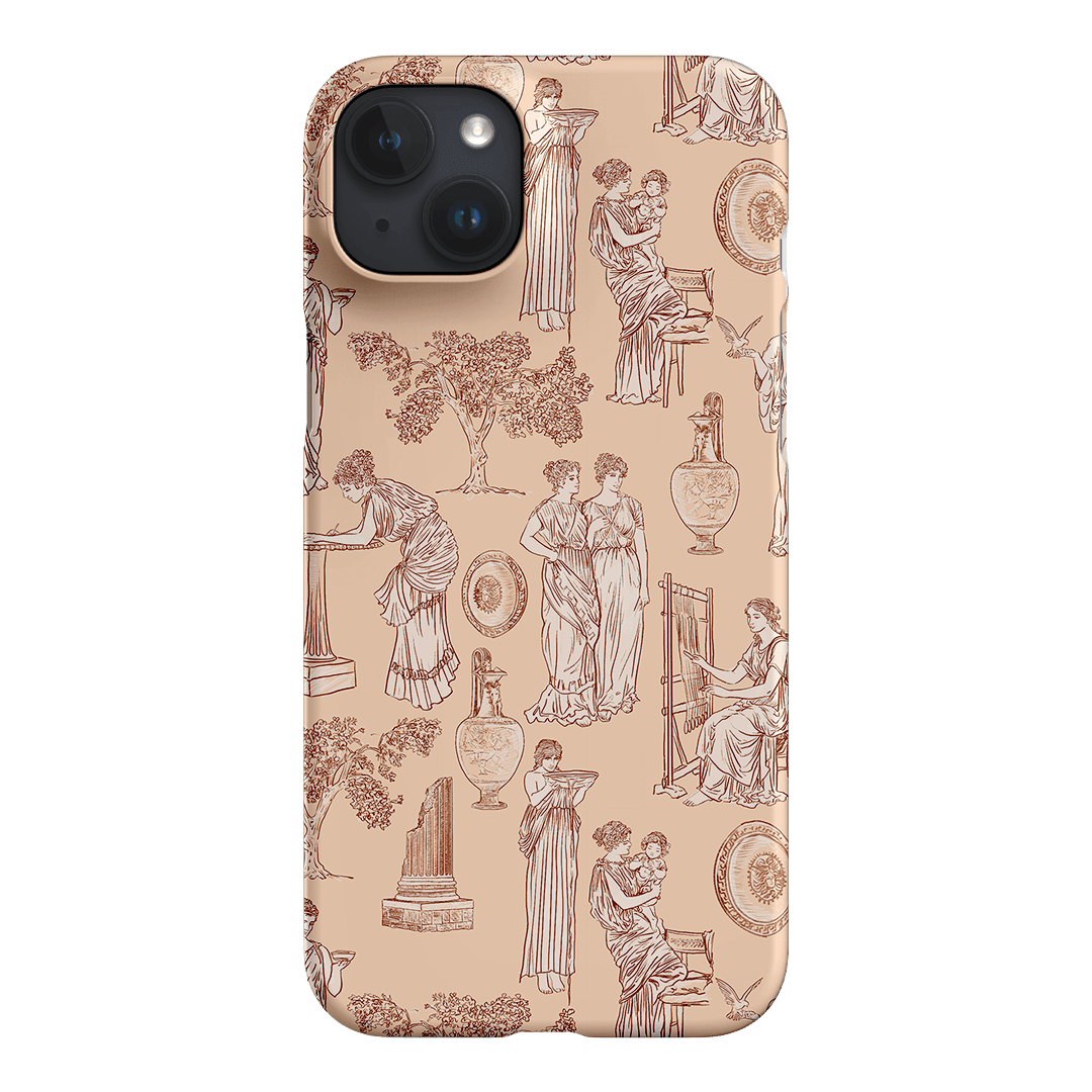 Symposium Rosewater Printed Phone Cases iPhone 15 Plus / Snap by Veronica Tucker - The Dairy