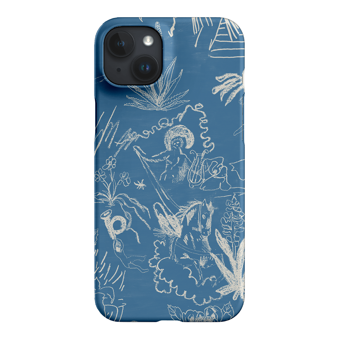 Temple Del Sol Printed Phone Cases iPhone 15 Plus / Snap by Desmond & Dempsey - The Dairy