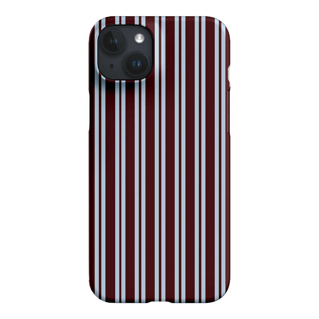 Varsity Stripes Printed Phone Cases iPhone 15 Plus / Snap by The Dairy - The Dairy