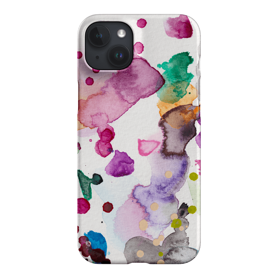 Watercolour Palette Printed Phone Cases iPhone 15 Plus / Snap by The Dairy - The Dairy