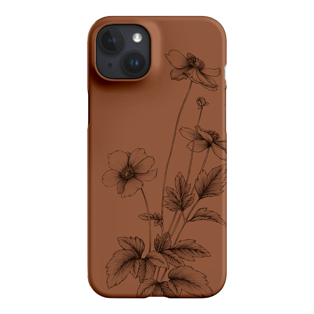 Windflowers Study Printed Phone Cases iPhone 15 Plus / Snap by Typoflora - The Dairy