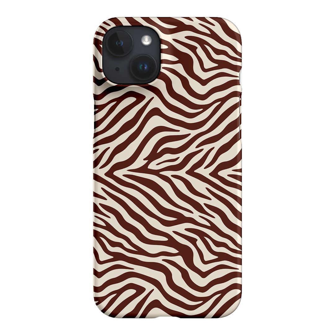 Zebra Toast Printed Phone Cases iPhone 15 Plus / Snap by The Dairy - The Dairy