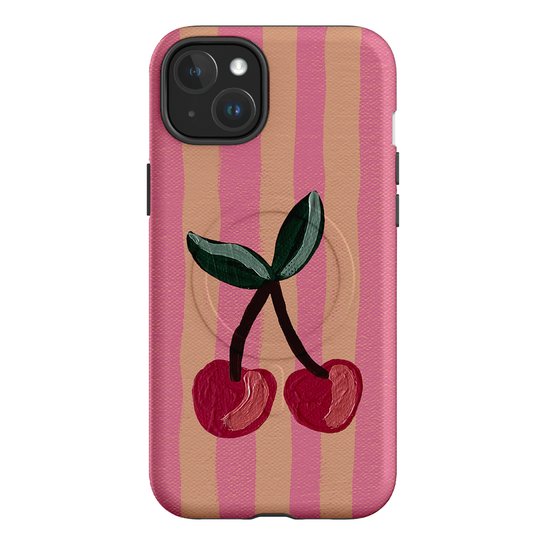 Cherry On Top Printed Phone Cases iPhone 15 Plus / Armoured MagSafe by Amy Gibbs - The Dairy