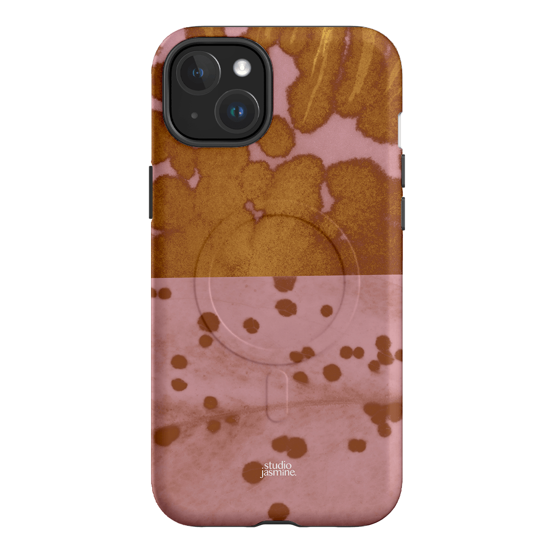 Copper Petal Printed Phone Cases iPhone 15 Plus / Armoured MagSafe by Jasmine Dowling - The Dairy