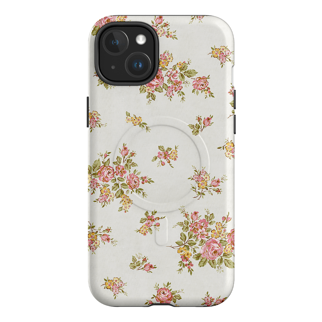 Della Floral Printed Phone Cases iPhone 15 Plus / Armoured MagSafe by Oak Meadow - The Dairy