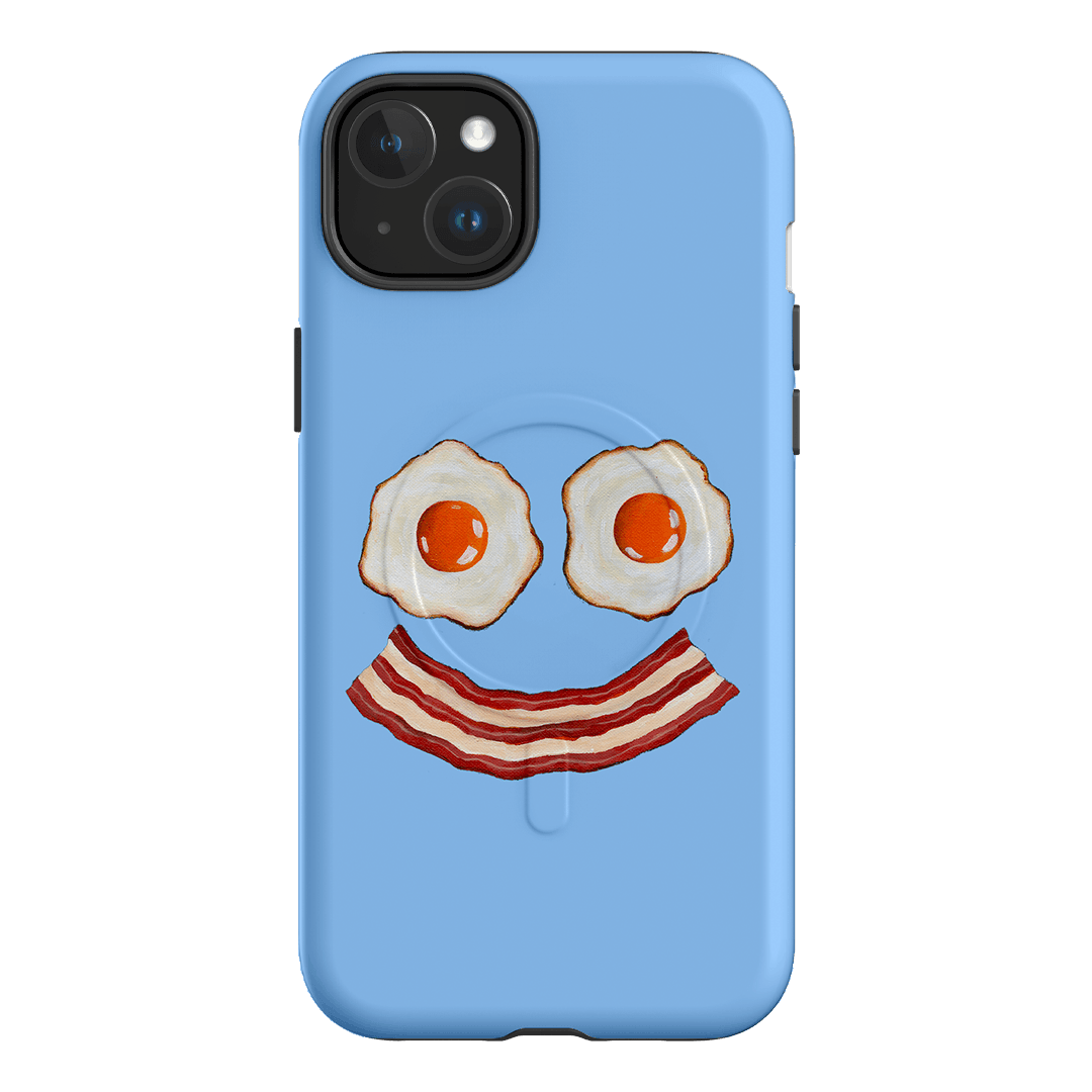 Eggs & Bacon Printed Phone Cases iPhone 15 Plus / Armoured MagSafe by Kayla Henley - The Dairy