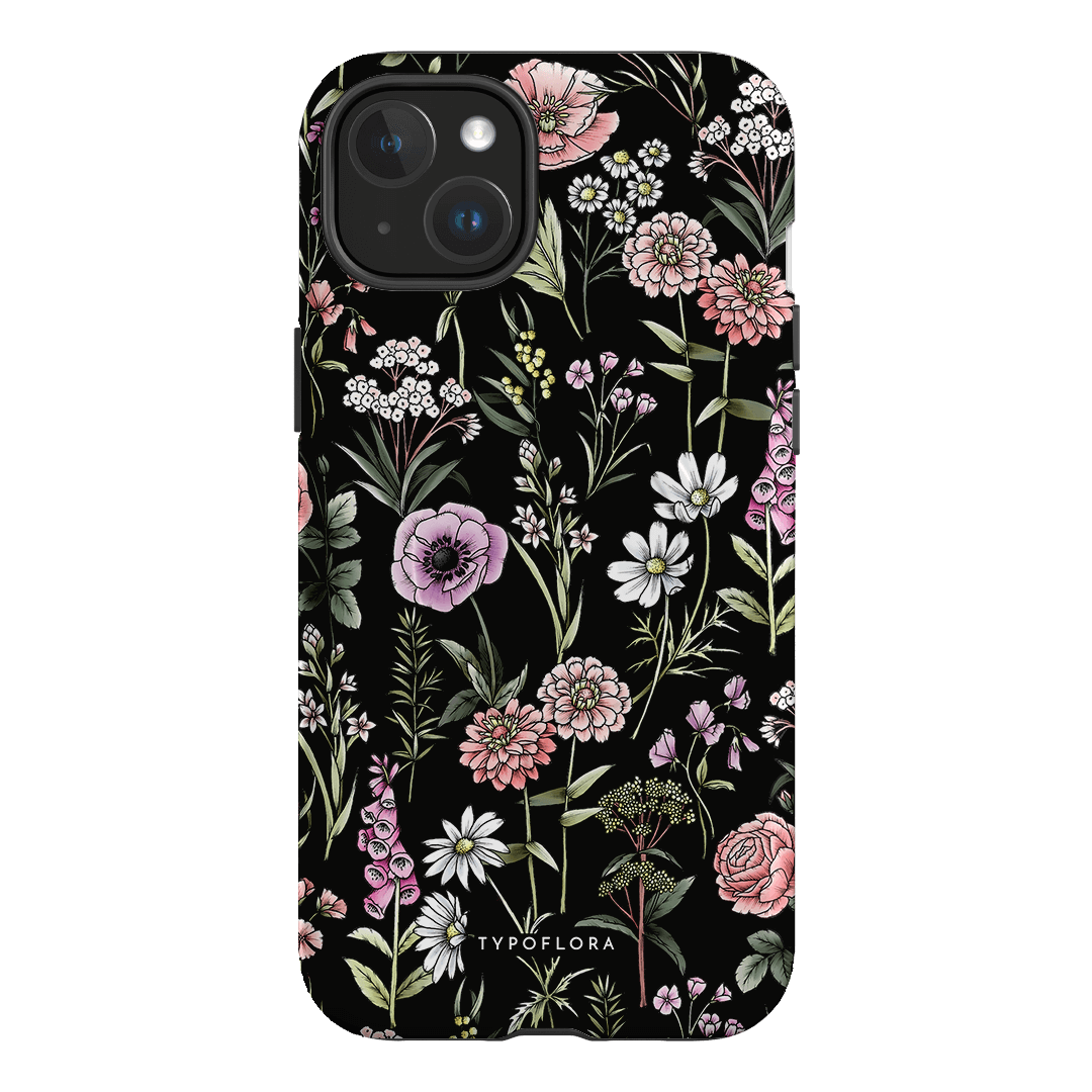 Flower Field Printed Phone Cases iPhone 15 Plus / Armoured MagSafe by Typoflora - The Dairy