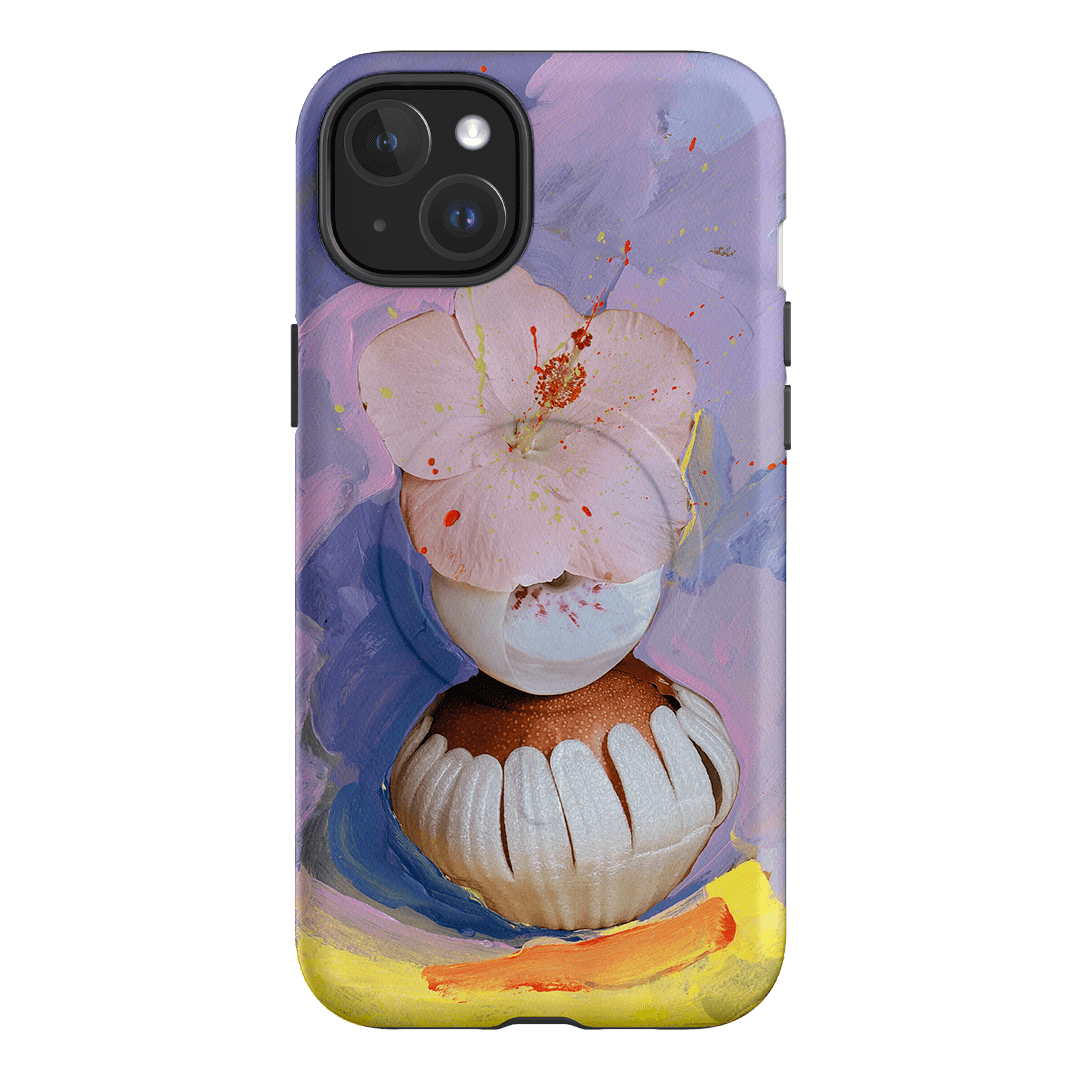 Flower Pop Printed Phone Cases iPhone 15 Plus / Armoured MagSafe by Nicole Nelius - The Dairy