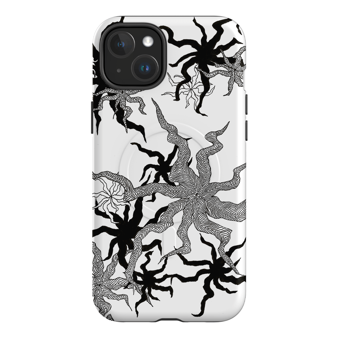 Ghost Bloom Printed Phone Cases iPhone 15 Plus / Armoured MagSafe by Stormi Bree - The Dairy