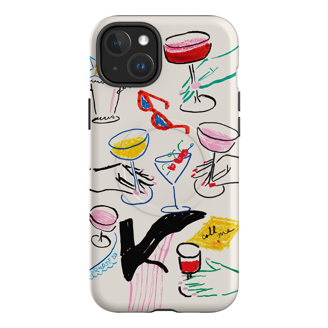 Girls Night Out Printed Phone Cases iPhone 15 Plus / Armoured MagSafe by Phthalo Ruth - The Dairy