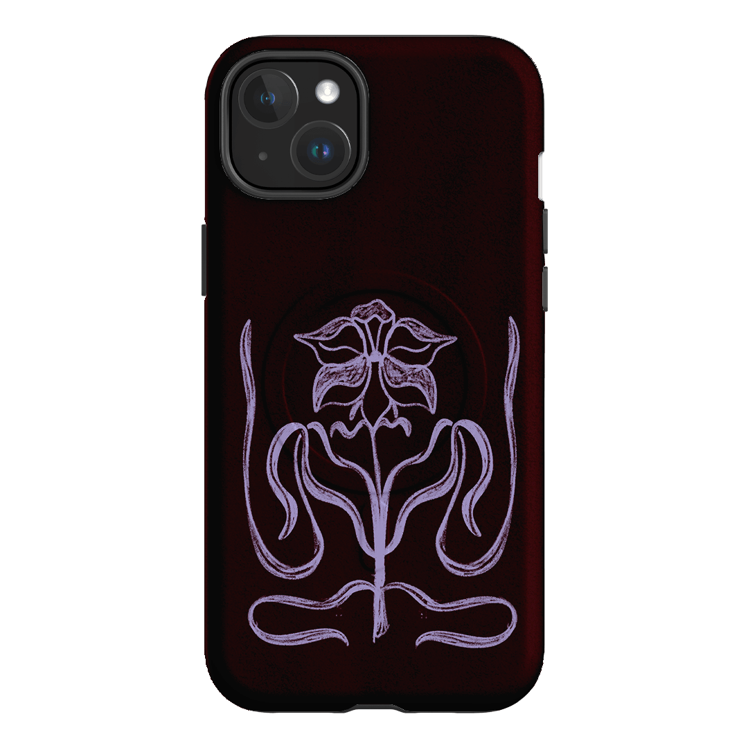Growth Burgundy Printed Phone Cases by The Dairy - The Dairy