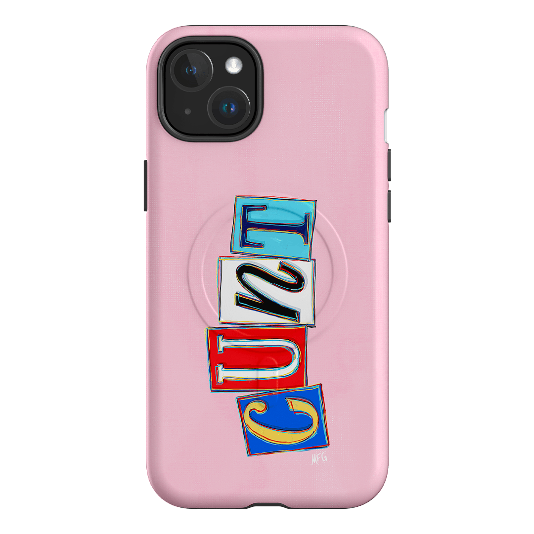 Lil Cnts Pink Printed Phone Cases iPhone 15 Plus / Armoured MagSafe by Margarbs Art - The Dairy