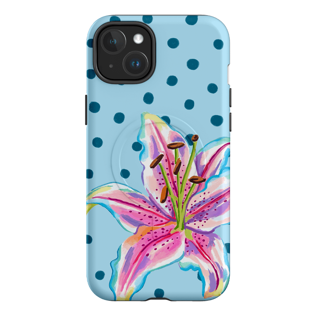 Lily Confetti Printed Phone Cases iPhone 15 Plus / Armoured MagSafe by Femke Studio - The Dairy