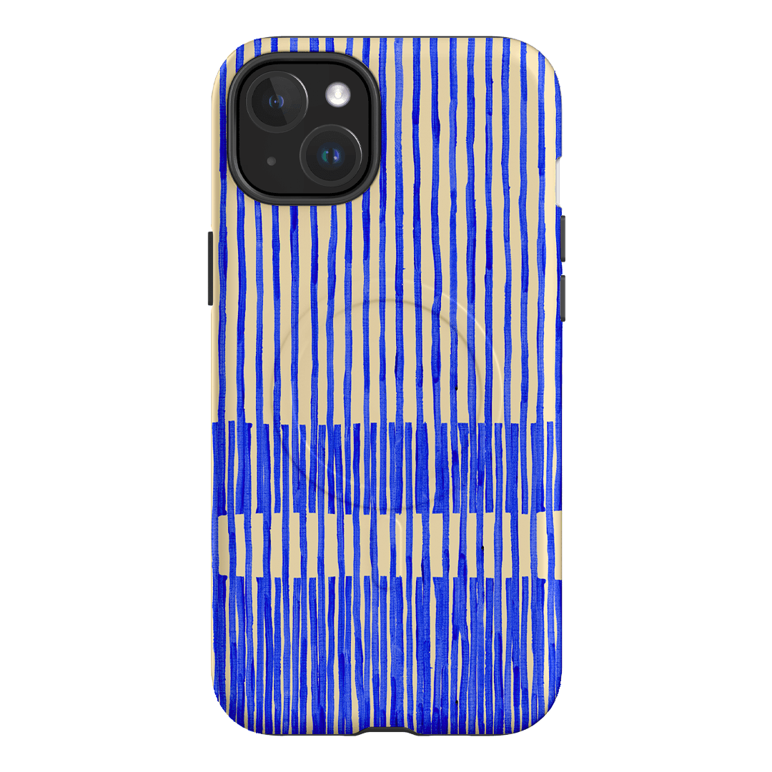 Linear Printed Phone Cases iPhone 15 Plus / Armoured MagSafe by Kayla Henley - The Dairy