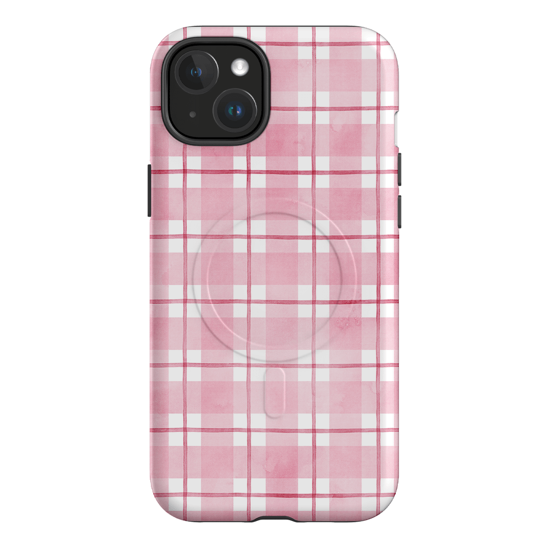 Musk Checker Printed Phone Cases iPhone 15 Plus / Armoured MagSafe by Oak Meadow - The Dairy