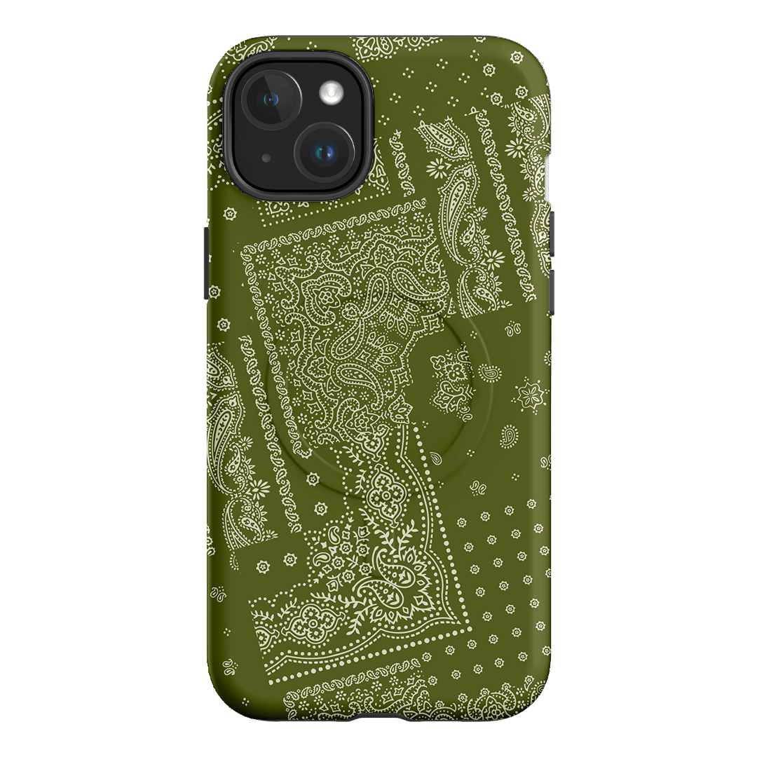 Paisley Fern Printed Phone Cases iPhone 15 Plus / Armoured MagSafe by The Dairy - The Dairy