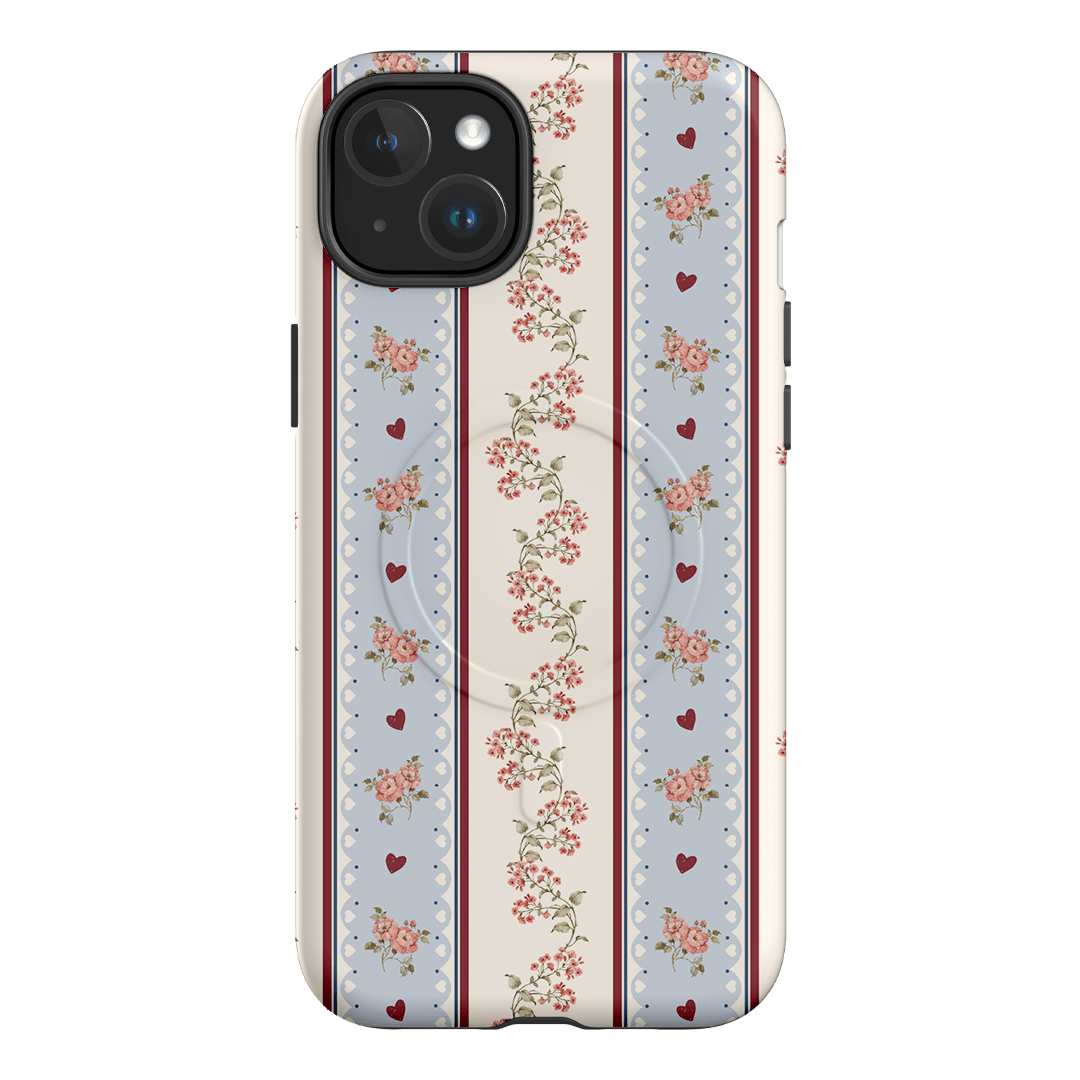 Pastel Stripe Printed Phone Cases iPhone 15 Plus / Armoured MagSafe by Kasiags Art - The Dairy