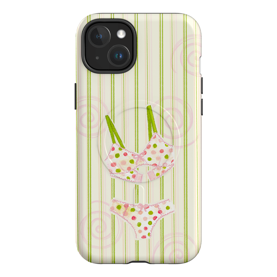 Pistachio Spot Printed Phone Cases iPhone 15 Plus / Armoured MagSafe by Kayla Carr - The Dairy