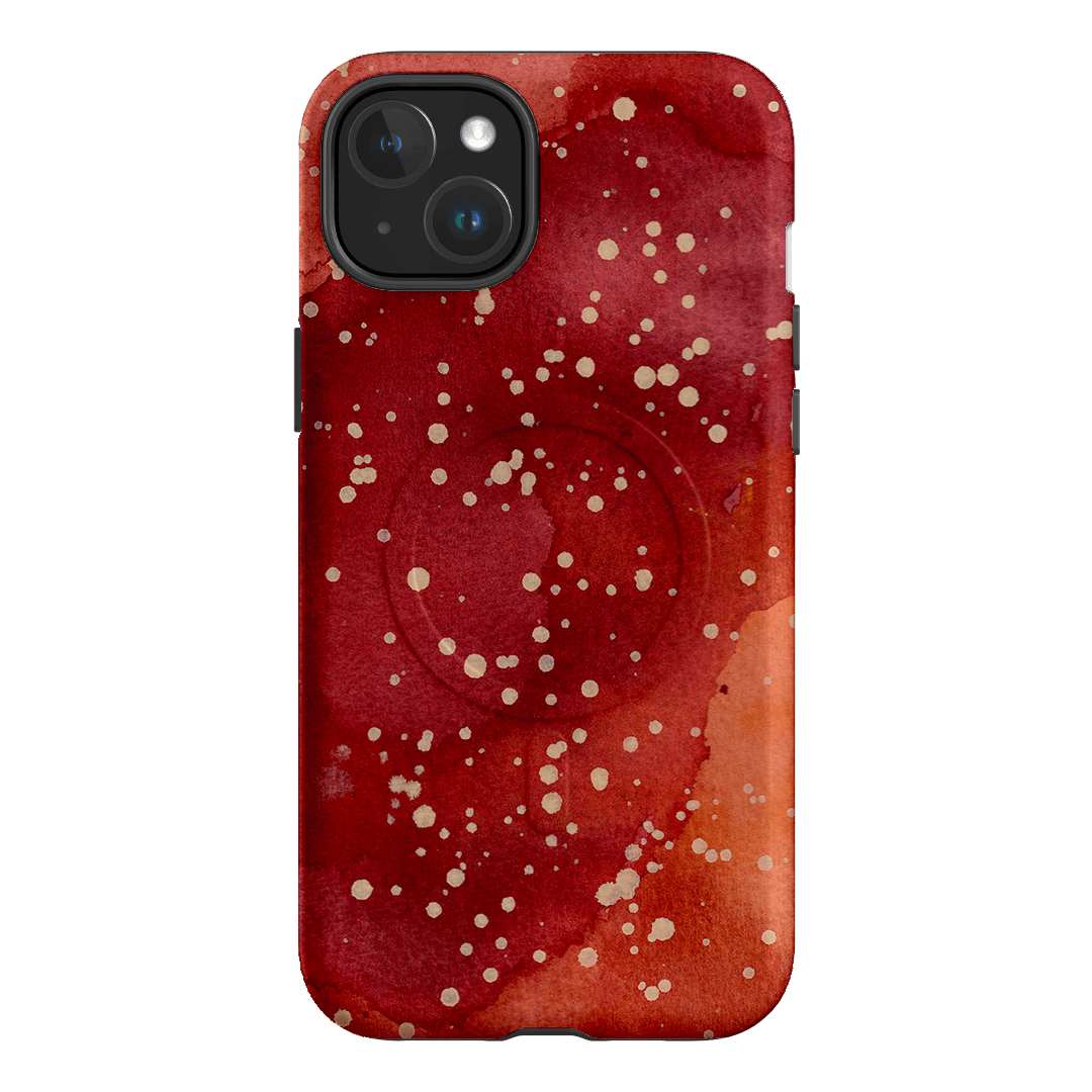 Spotty Rust Printed Phone Cases iPhone 15 Plus / Armoured MagSafe by The Dairy - The Dairy