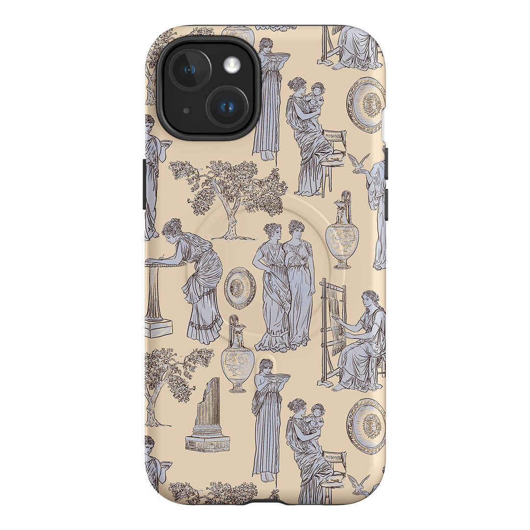 Symposium Alabaster Printed Phone Cases iPhone 15 Plus / Armoured MagSafe by Veronica Tucker - The Dairy