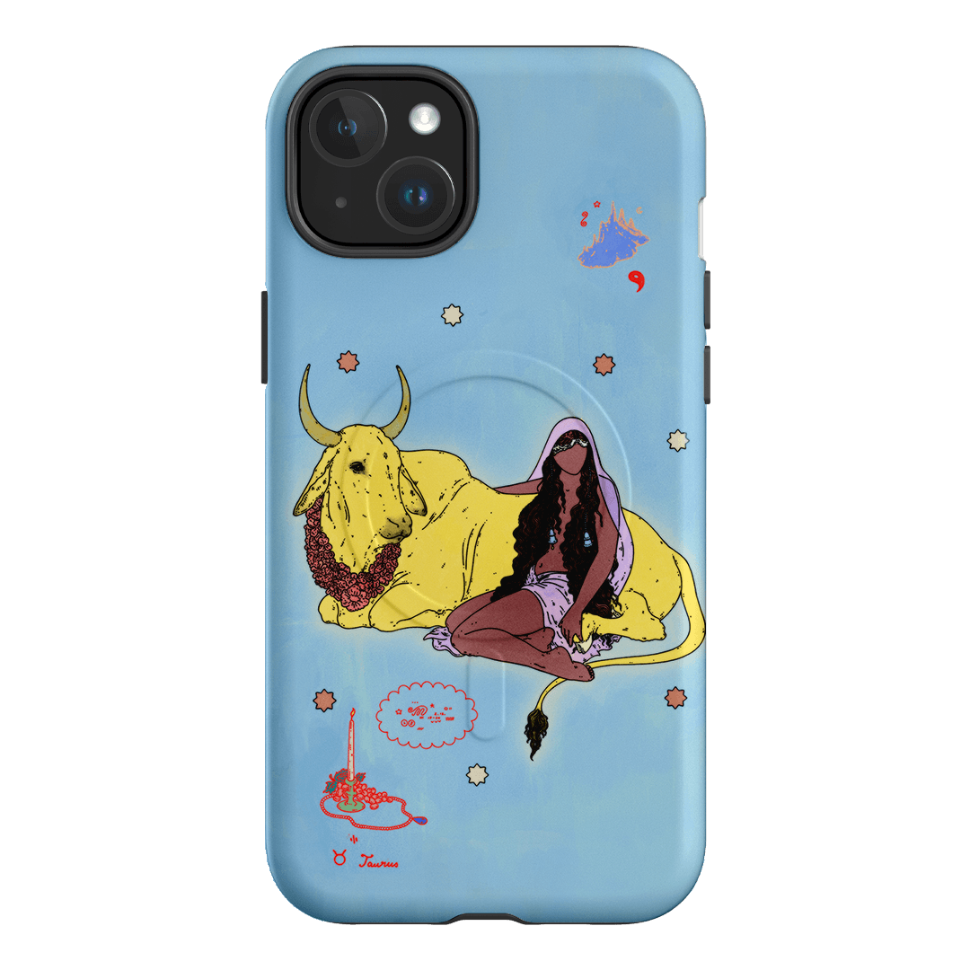 Taurus Season Printed Phone Cases iPhone 15 Plus / Armoured MagSafe by Easty Beasty - The Dairy