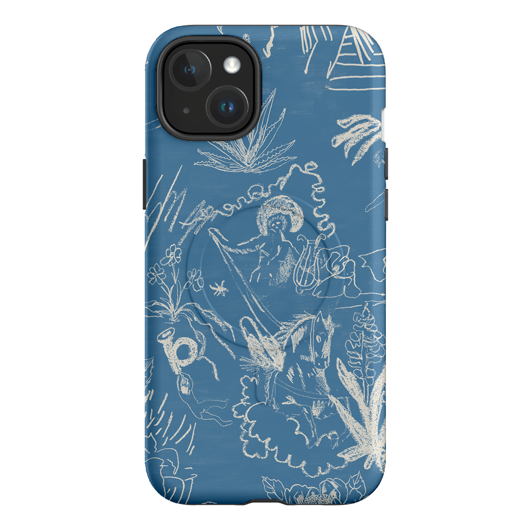 Temple Del Sol Printed Phone Cases iPhone 15 Plus / Armoured MagSafe by Desmond & Dempsey - The Dairy