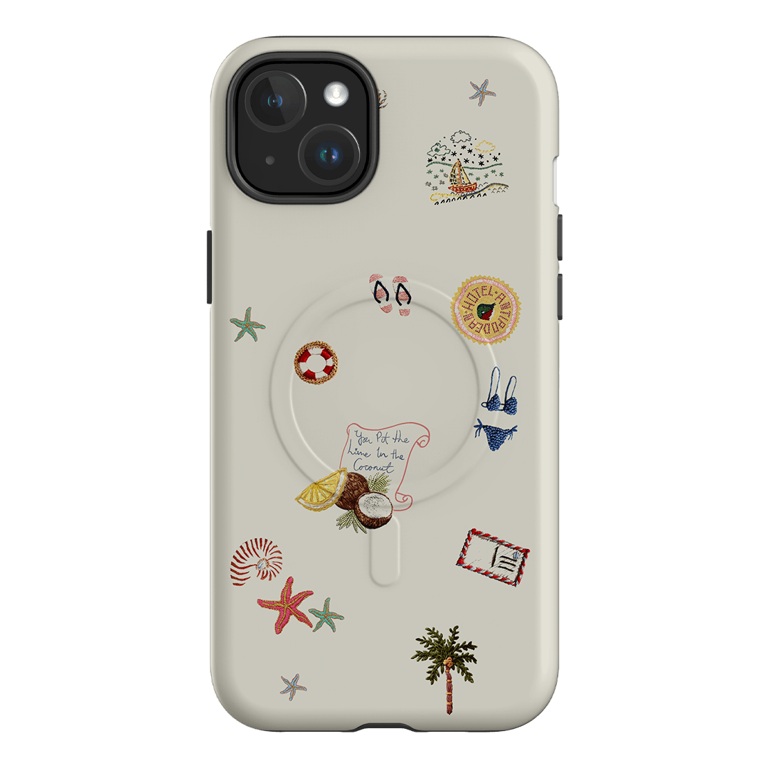 Vacay All Day Cream Printed Phone Cases by Antipodean - The Dairy