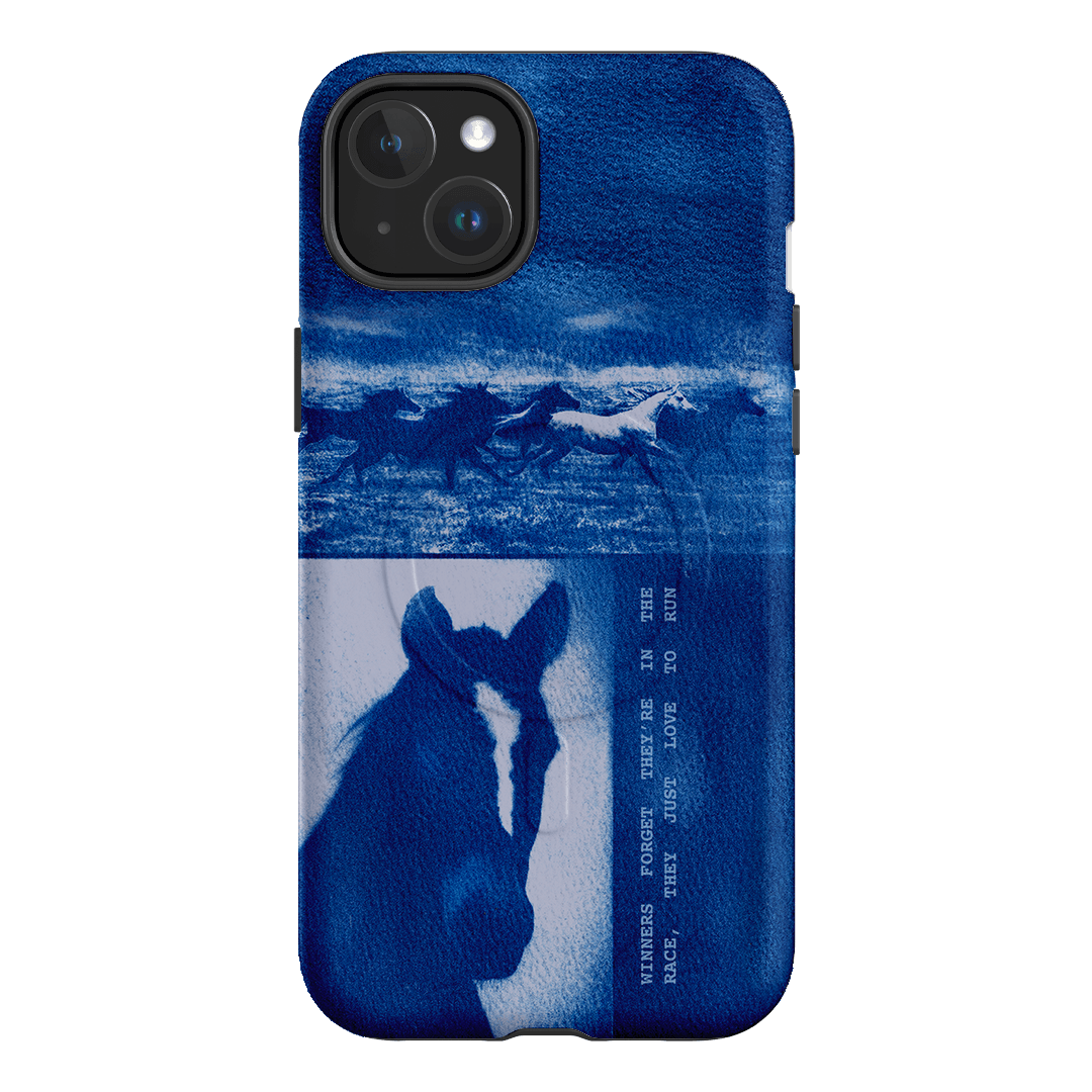 Wild Horses Printed Phone Cases iPhone 15 Plus / Armoured MagSafe by Sally Hungerford - The Dairy