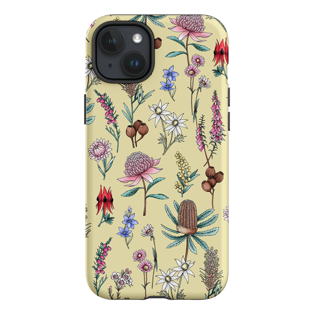 Banksia Butter Printed Phone Cases iPhone 15 Plus / Armoured by Typoflora - The Dairy