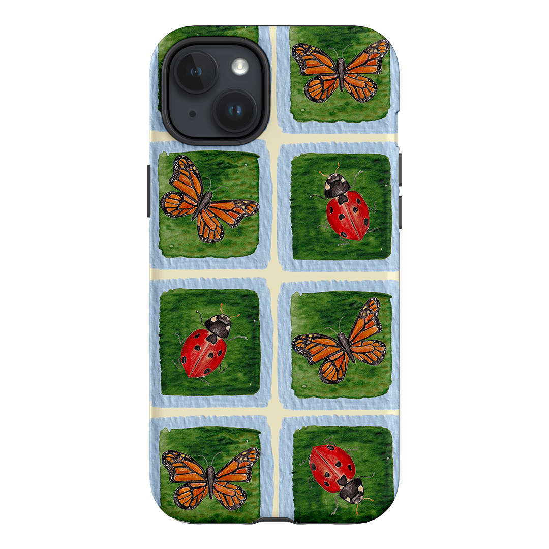 Butterflies & Ladybugs Printed Phone Cases iPhone 15 Plus / Armoured by BG. Studio - The Dairy