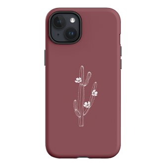 Cactus Flower Printed Phone Cases iPhone 15 Plus / Armoured by Typoflora - The Dairy