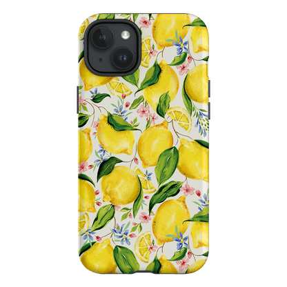 Citrus Lemon Printed Phone Cases iPhone 15 Plus / Armoured by Ellie Mae - The Dairy