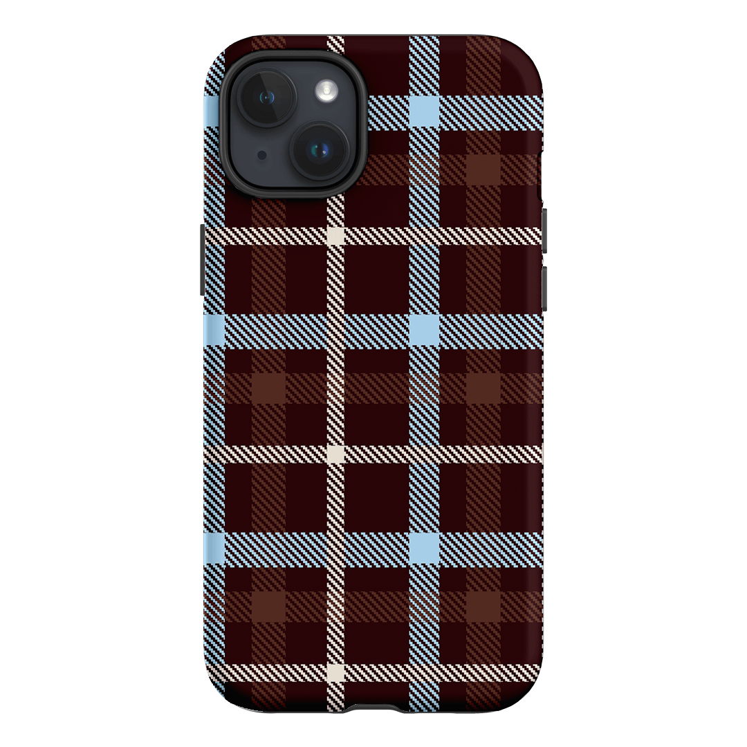 Coco Plaid Printed Phone Cases iPhone 15 Plus / Armoured by The Dairy - The Dairy