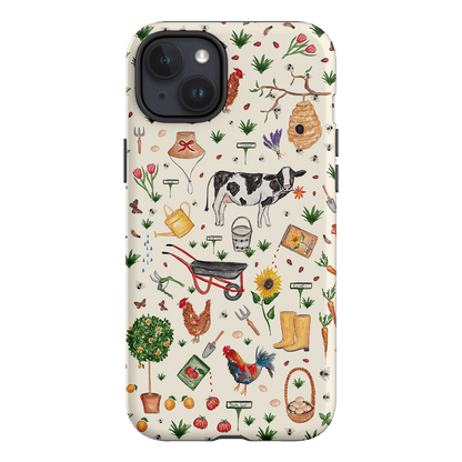 Farm Stay Printed Phone Cases iPhone 15 Plus / Armoured by BG. Studio - The Dairy