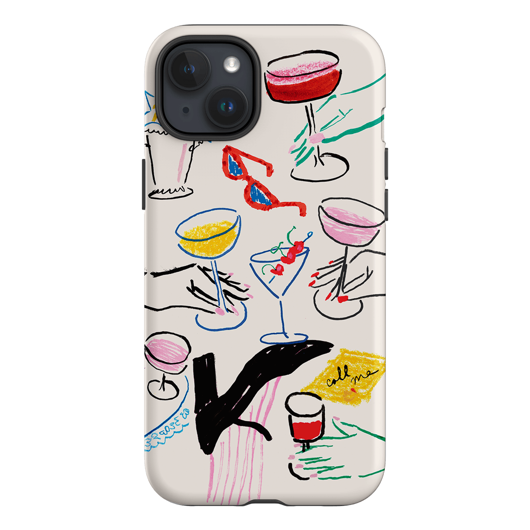 Girls Night Out Printed Phone Cases iPhone 15 Plus / Armoured by Phthalo Ruth - The Dairy