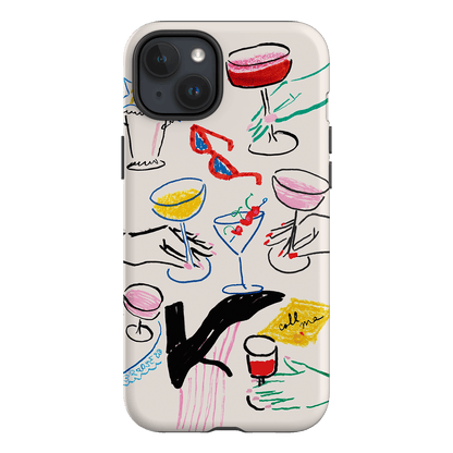 Girls Night Out Printed Phone Cases iPhone 15 Plus / Armoured by Phthalo Ruth - The Dairy