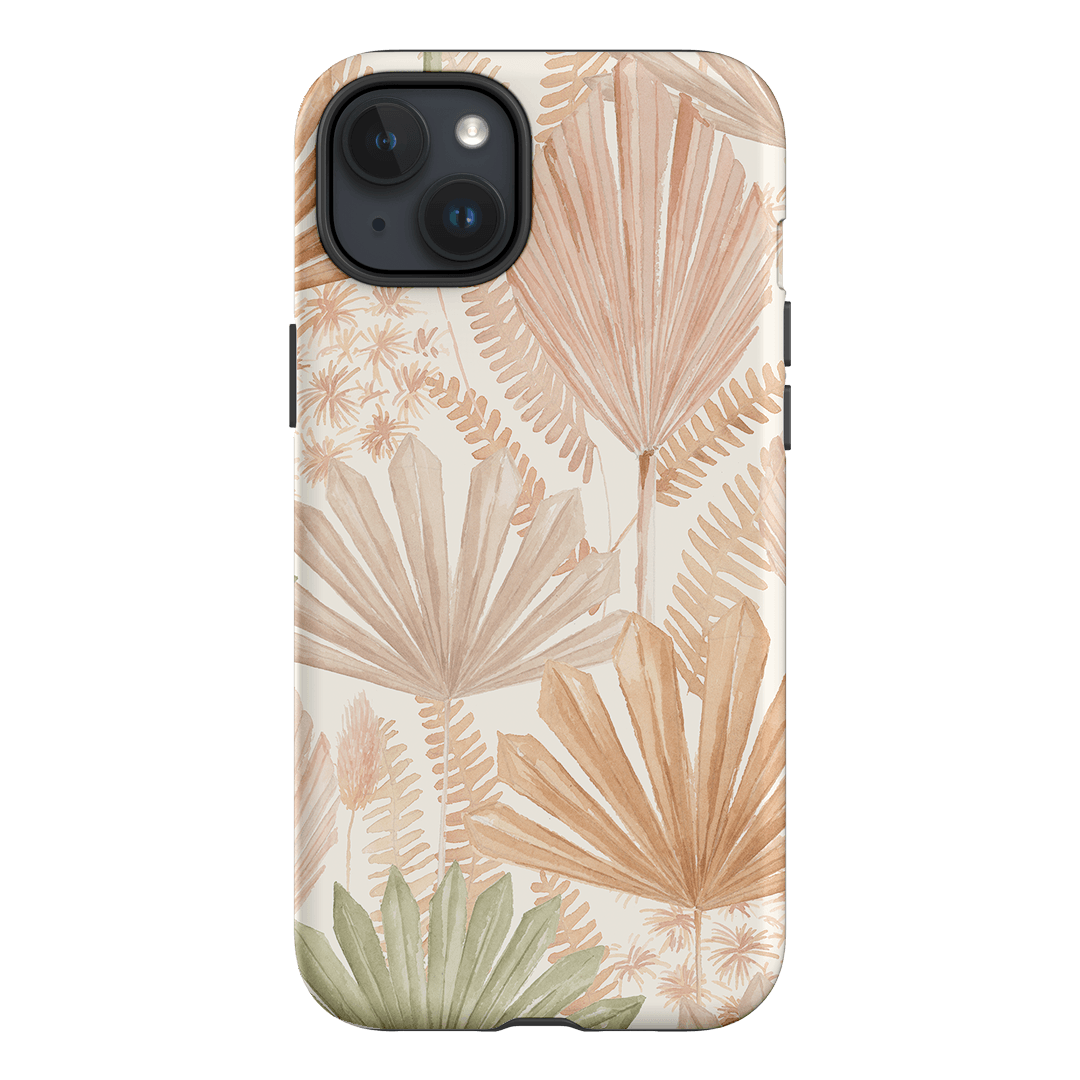 Golden Palm Printed Phone Cases iPhone 15 Plus / Armoured by Cass Deller - The Dairy